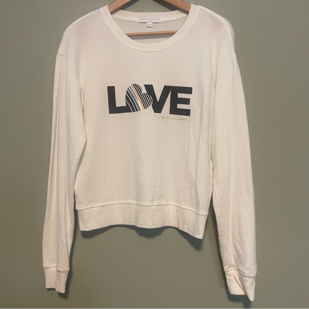 Spiritual Gangster Love Heart Sweatshirt - Size Medium - Picture 2 of 7